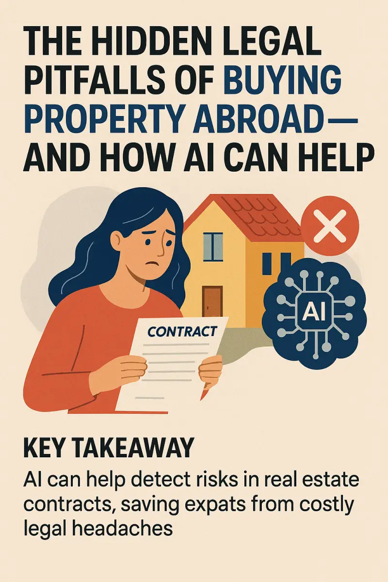 The Hidden Legal Pitfalls of Buying Property Abroad